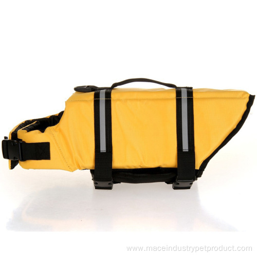 Yellow reflective vest floating suit life jackets